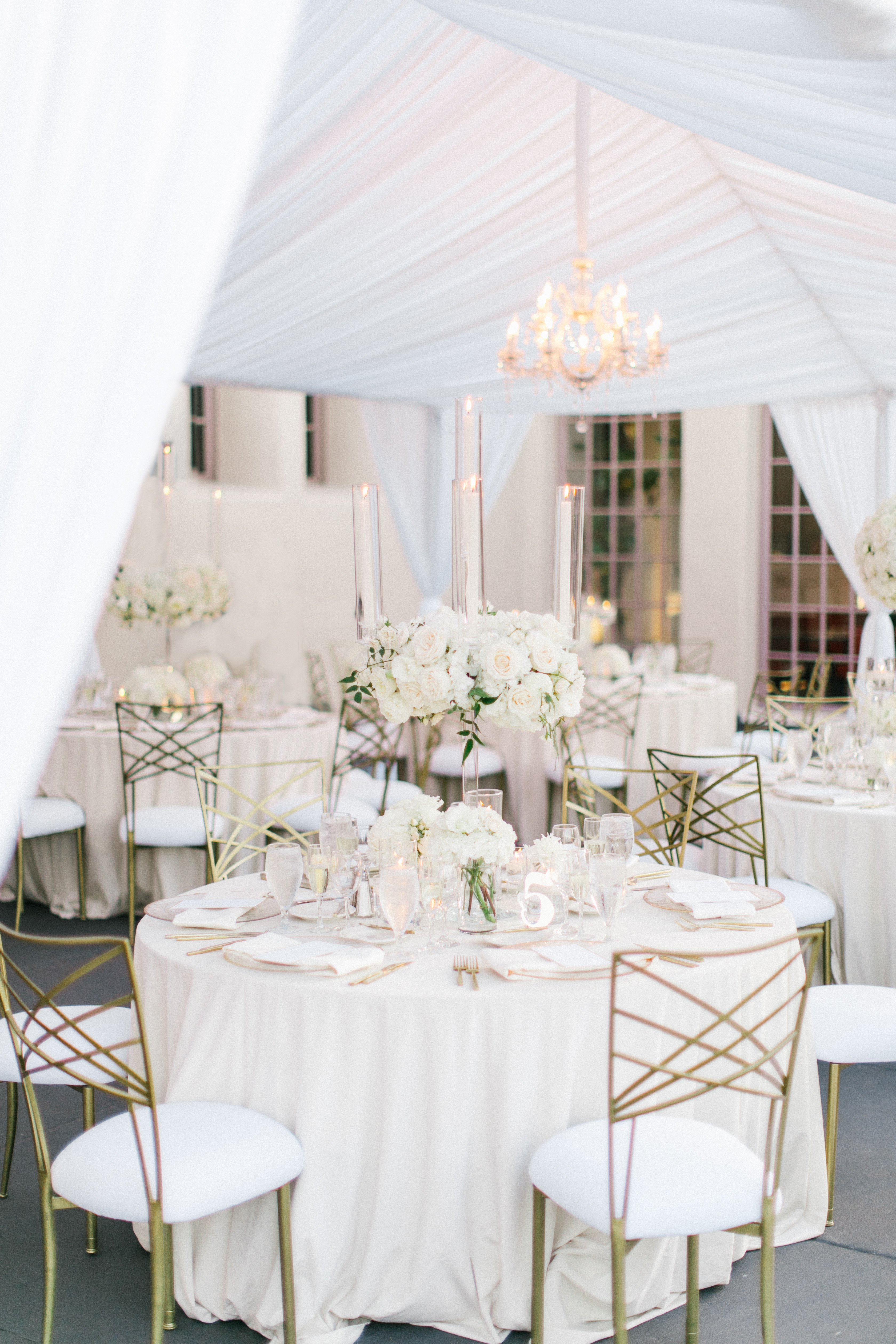 An Intertwined Event: Luxe All White Wedding at Marbella Country Club 